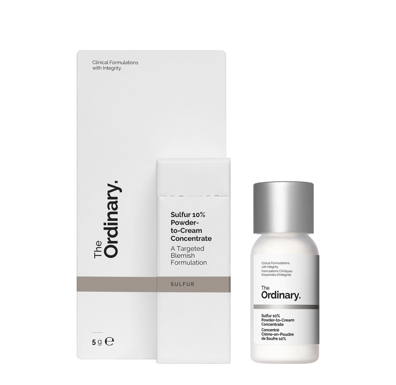 THE ORDINARY - CONCENTRATO POLVERE-CREMA CON ZOLFO 10% TRATTAMENTO ANTI-IMPERFEZIONE 5g