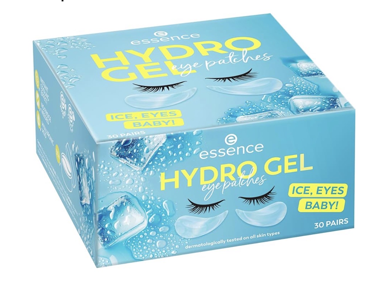 ESSENCE - Patch occhi HYDRO GEL ICE, EYES, baby! 30 coppie
