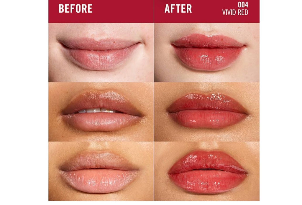 Rimmel Oh My Gloss!, 004 Vivid Red