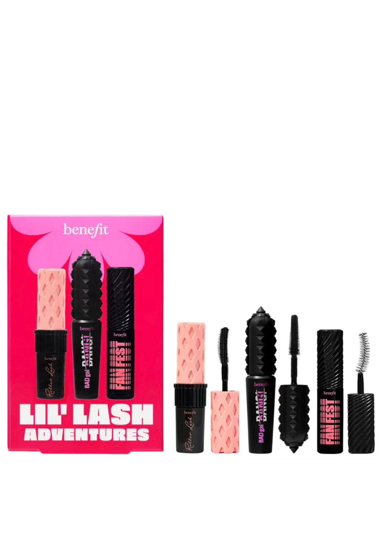 BENEFIT - Lil' Lash Adventures Fanning, Volumising and Curling Mascara Trio