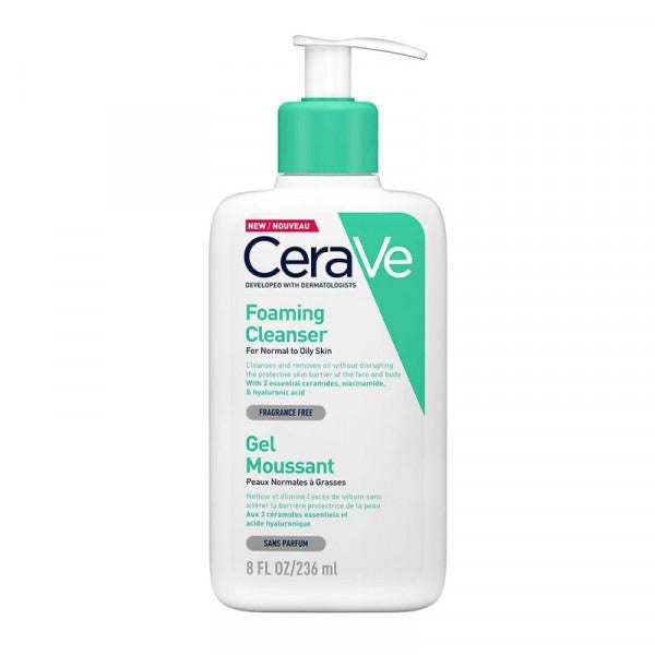 CERAVE
FOAMING CLEANSER