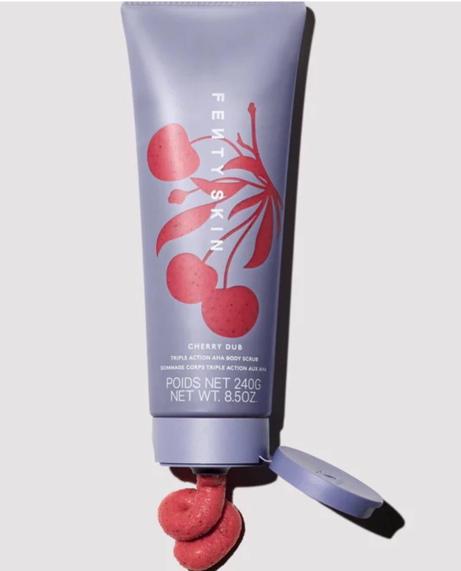 FENTY SKIN 
CHERRY DUB TRIPLE ACTION AHA BODY SCRUB